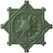Ekena Millwork Antilles Ceiling Medallion (Fits Canopies up to 6"), Hnd-Painted Athenian Green, 38 1/4"OD x 1 1/2"P CM38ANAGF - alternate 1